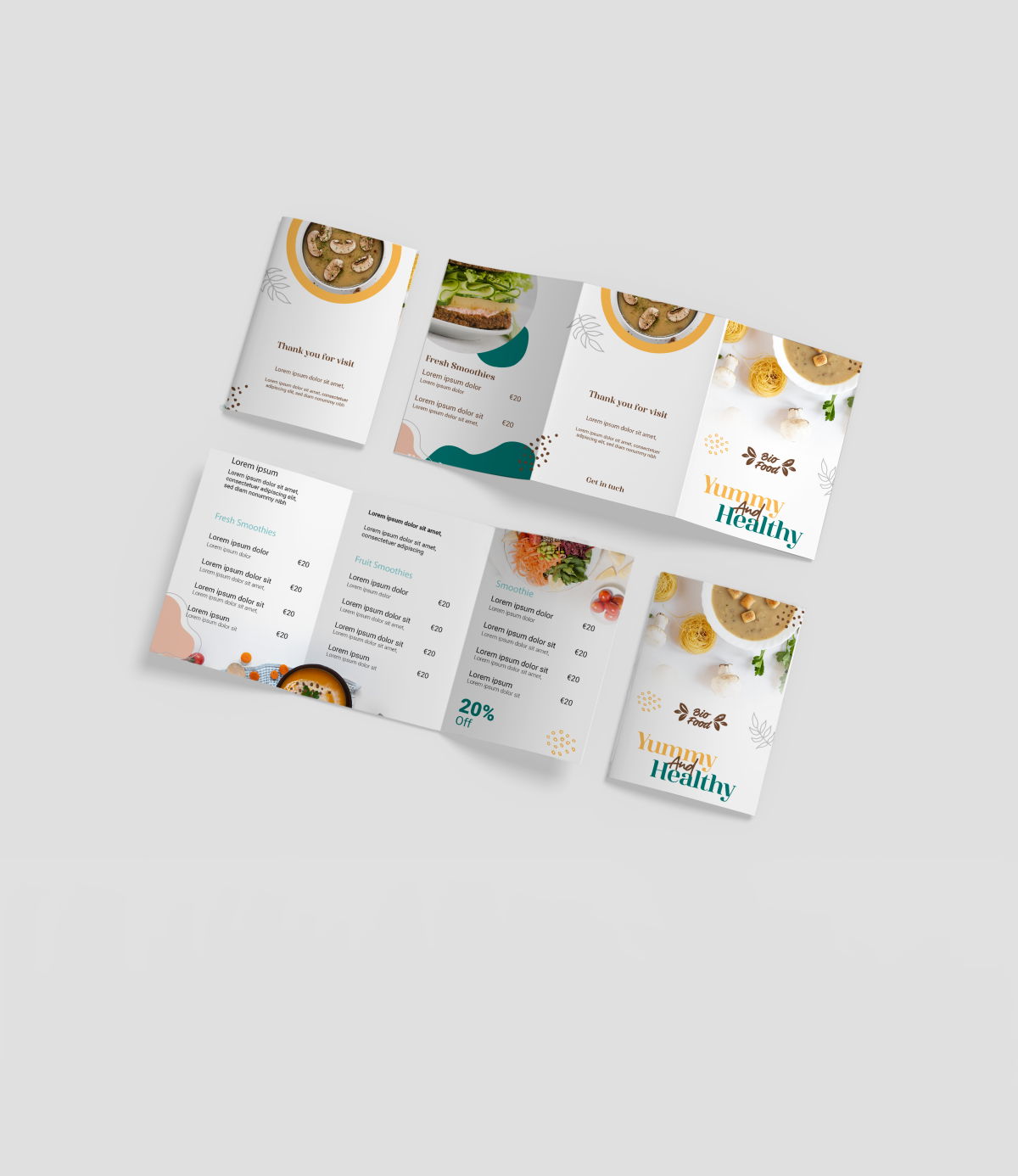 Volantino A3 con Piega